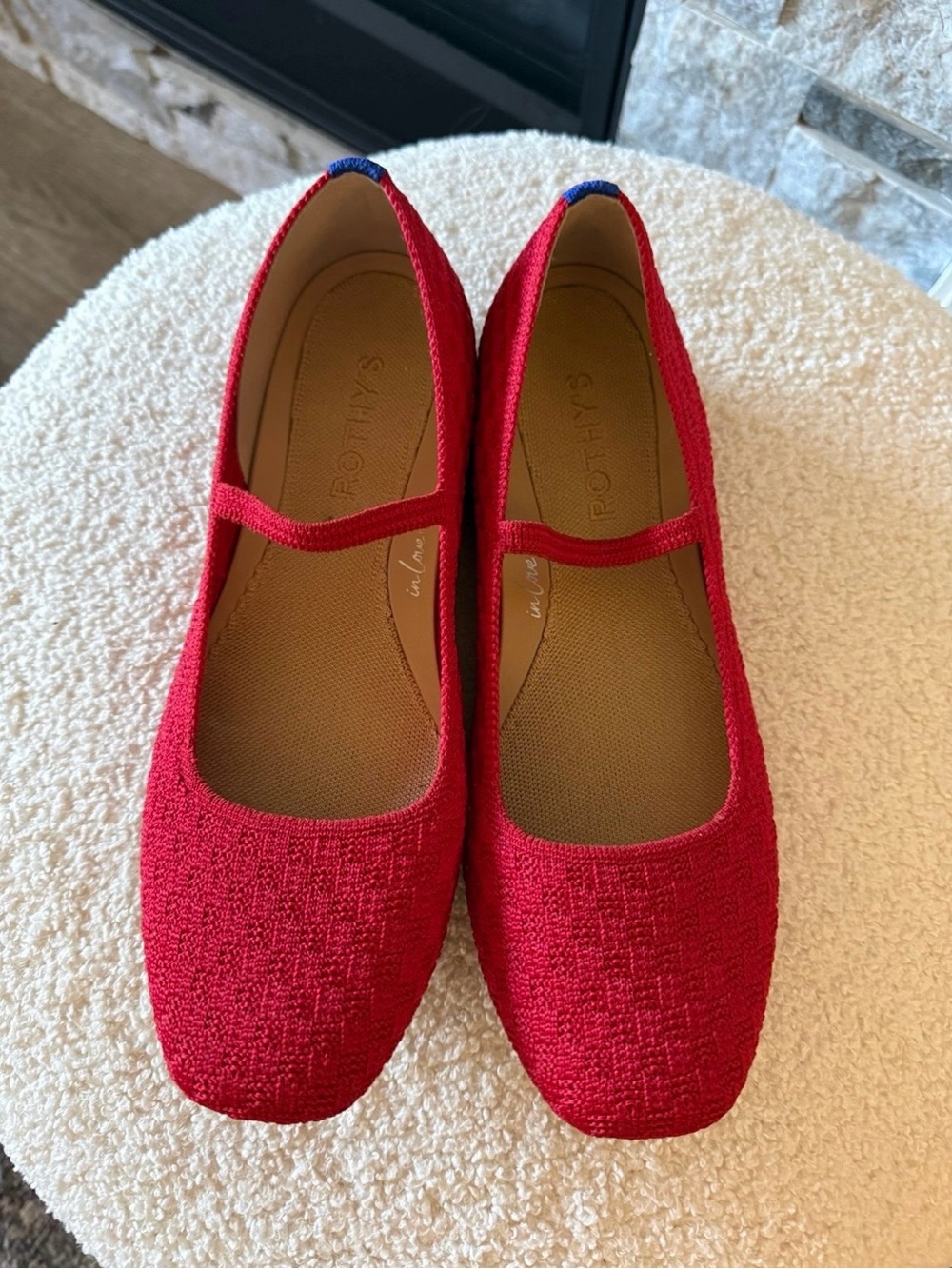 Rothy’s The Max Square Mary Jane Ballet Flat - Picture 1 of 2